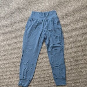 Athleta Slate Blue Jogger Pants